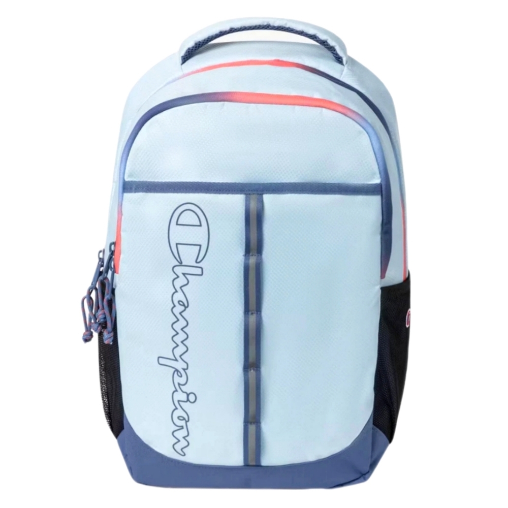 Champion Blue Student Work Backpack Bookbag 17 inch Laptop Bag NEW